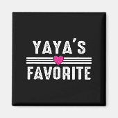 Aimant Yaya's Favorite  (Devant)