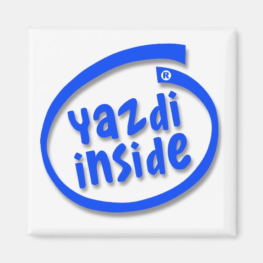 Aimant Yazdi à l'intérieur (Devant)