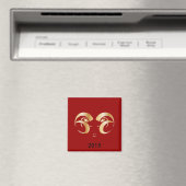 Aimant Year of the Ram (In Situ (Lave-vaisselle))