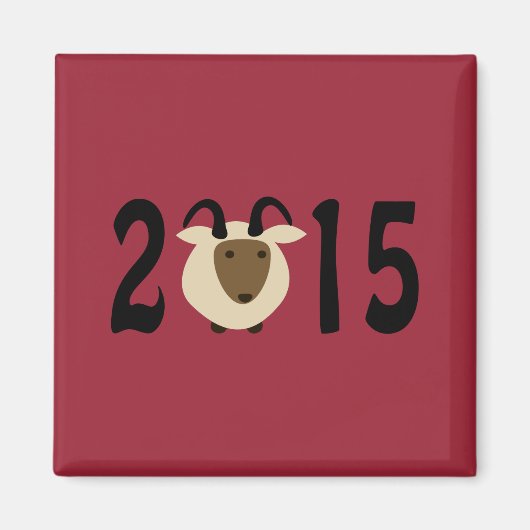 Aimant Year of the Ram 2015 (Devant)