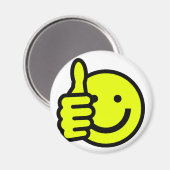 Aimant Yellow Thumbs (Recto/Verso)