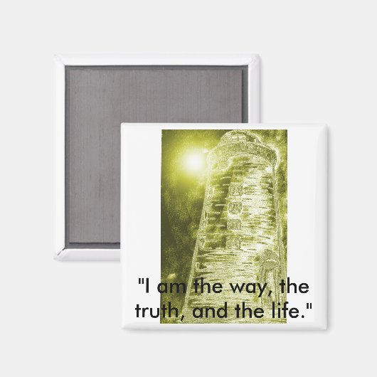 Aimant Yellowlighthouse (Recto/Verso)