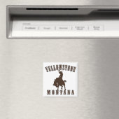 Aimant Yellowstone-Cowboy (In Situ (Lave-vaisselle))