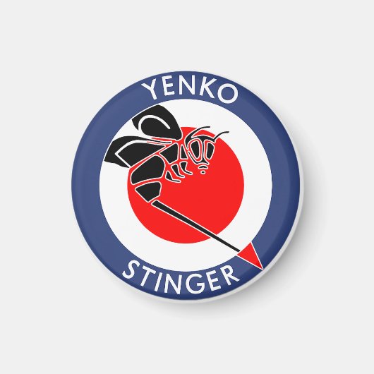 Aimant Yenko Stinger Design Vintage (Devant)