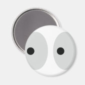 Aimant yeux amusants (Recto/Verso)