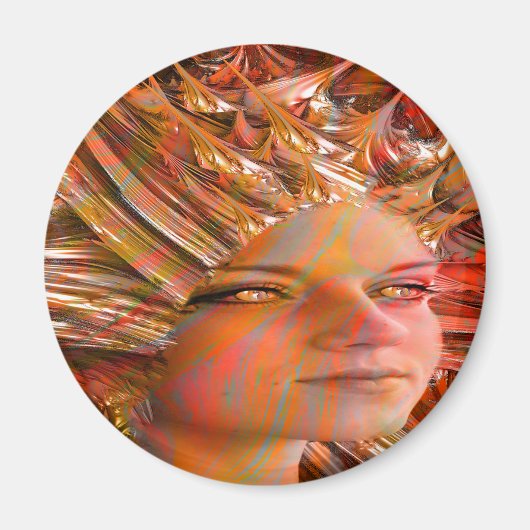 Aimant Yeux cristallins (Devant)