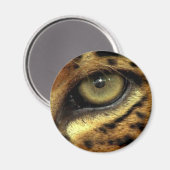 Aimant YEUX DE L'Aimant Rond JAGUAR (Recto/Verso)