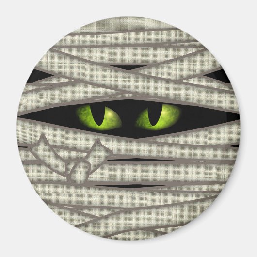 Aimant Yeux de maman Halloween Green ID685 (Devant)