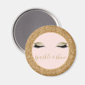 Aimant Yeux dorés (Recto/Verso)