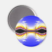 Aimant Yeux fractaux (Recto/Verso)