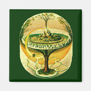 Aimant Yggdrasil, Arbre De Vie