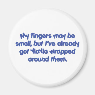 Aimant YiaYia&apos ; s enveloppés (bleu)