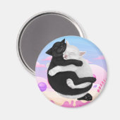 Aimant Yin et Yang (Recto/Verso)