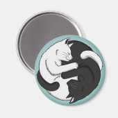 Aimant Yin et Yang (Recto/Verso)