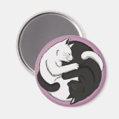 Aimant Yin et Yang (Recto/Verso)