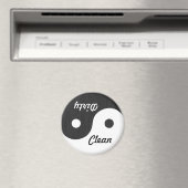 Aimant Yin et Yang Clean / Lave-vaisselle sale (In Situ (Lave-vaisselle))