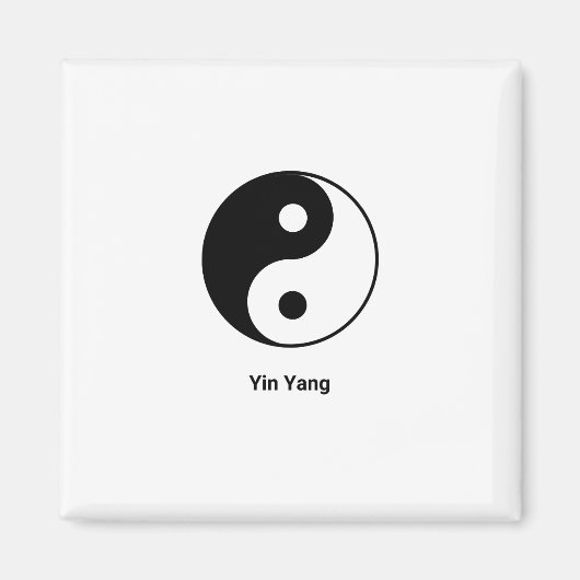 Aimant Yin Yang (Devant)