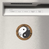 Aimant Yin-Yang avec défilement (In Situ (Lave-vaisselle))