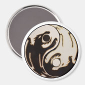 Aimant Yin yang Double Dragon (Recto/Verso)