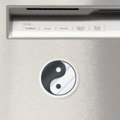 Aimant Yin Yang Metal (In Situ (Lave-vaisselle))