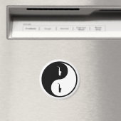 Aimant Yin Yang Saxophone (In Situ (Lave-vaisselle))
