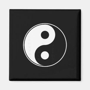 Aimant Yin Yang Yoga Namaste Omm Bouddhiste Zhen Spiritue
