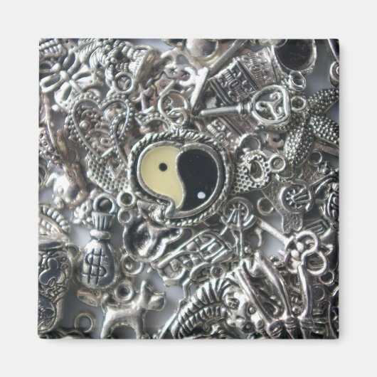 Aimant ying yang (Devant)