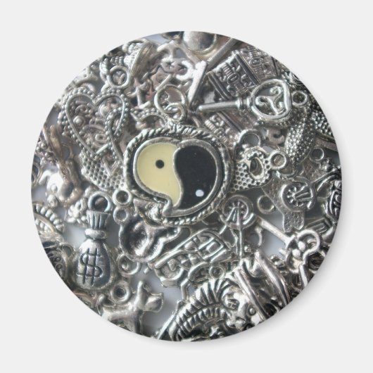 Aimant ying yang (Devant)