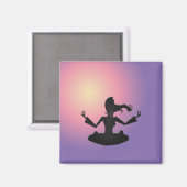 Aimant yoga (Recto/Verso)