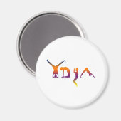 Aimant Yoga (Recto/Verso)