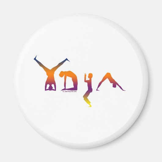 Aimant Yoga (Devant)