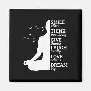 Aimant Yoga Apparel Co. Méditation Yoga Bouddhisme Spirit