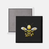 Aimant Yoga des abeilles (Recto/Verso)