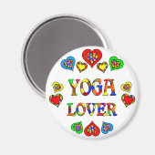 Aimant Yoga Lover (Recto/Verso)