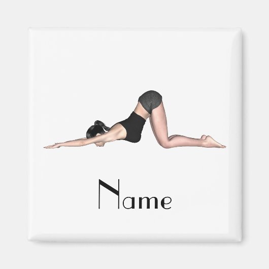 Aimant Yoga Poses Thunder_Cove (Devant)