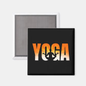 Aimant Yoga Sunshine (Recto/Verso)