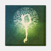 Aimant Yoga Yin Yang (Devant)