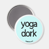 aimant yogadork lt. turquoise (Recto/Verso)
