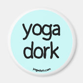 aimant yogadork lt. turquoise (Devant)