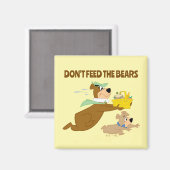 Aimant Yogi Bear et Boo-Boo Pique-nique Panique (Recto/Verso)
