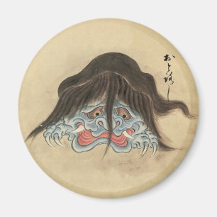 Aimant Yokai Otoroshi en japonais vintage