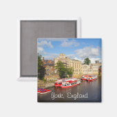 Aimant York, Angleterre (Recto/Verso)