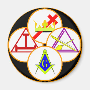 Aimant York Rite Mason