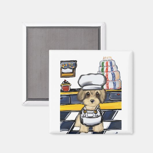 Aimant Yorkie Poo (Recto/Verso)