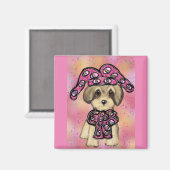 Aimant Yorkie Poo (Recto/Verso)