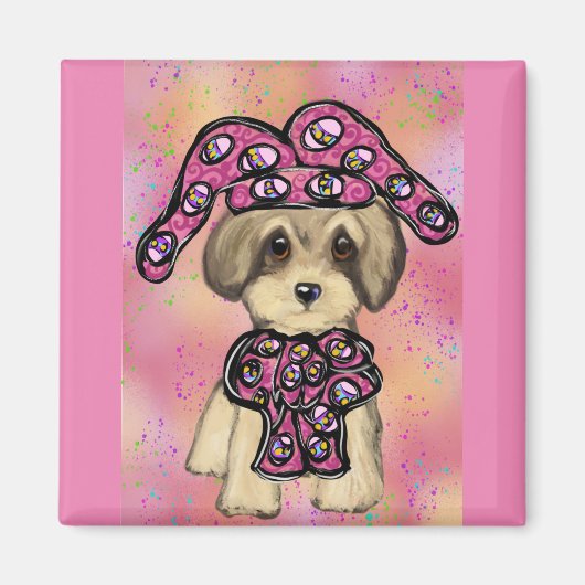 Aimant Yorkie Poo (Devant)