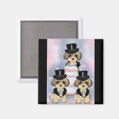 Aimant Yorkie Poo (Recto/Verso)