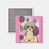 Aimant Yorkie Poo (Recto/Verso)