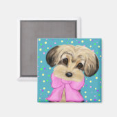 Aimant Yorkie Poo (Recto/Verso)