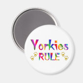 Aimant Yorkies (Recto/Verso)